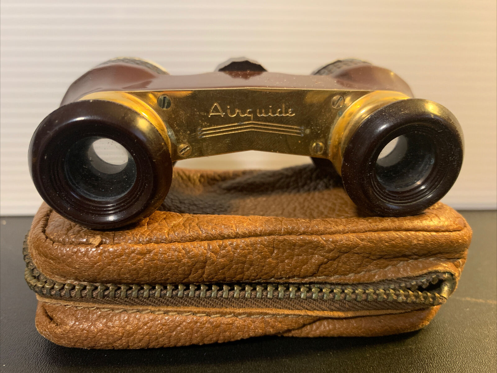 Vintage 1930s Fee And Stemwedel Airguide Opera Glasses With Case